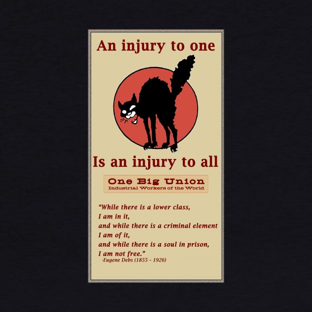 An injury to one is an injury to all - IWW - Industrial Workers of the World - One Big Union by pocketlama